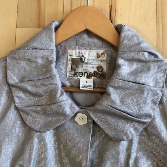 KENSIE metallic jacket - size 8 - Picture 2 of 7